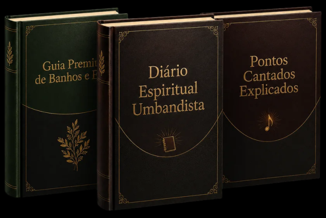 Combo de três materiais premium